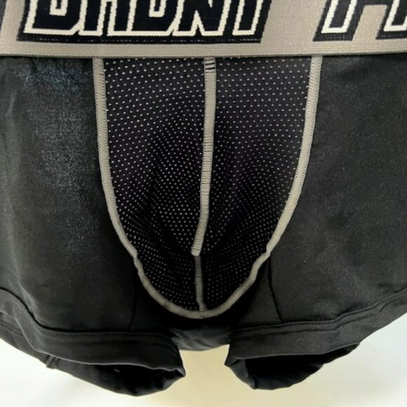 FORT TROFF "Grunt" Corp Size "M" Mesh Boxer Jock - Black/Gray/White (57-112) - Picture 3 of 10